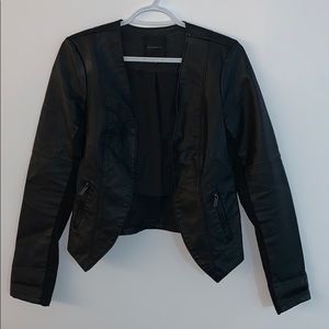 Vegan leather jacket